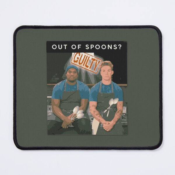 Item preview, Out Of Spoons? Guilty - Marcus and Luca The Bear designed and sold by pulse_retail.