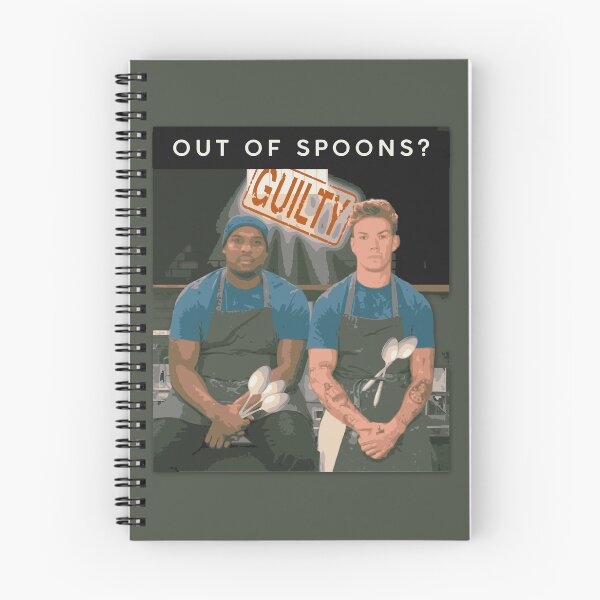 Item preview, Out Of Spoons? Guilty - Marcus and Luca The Bear designed and sold by pulse_retail.