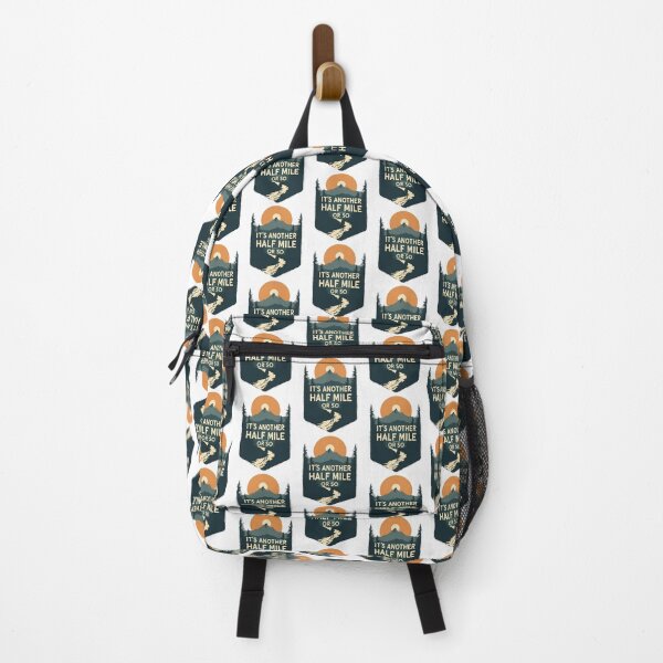 Item preview, Half Mile Vintage Hiking Outdoor Adventure Design designed and sold by ronakris009.