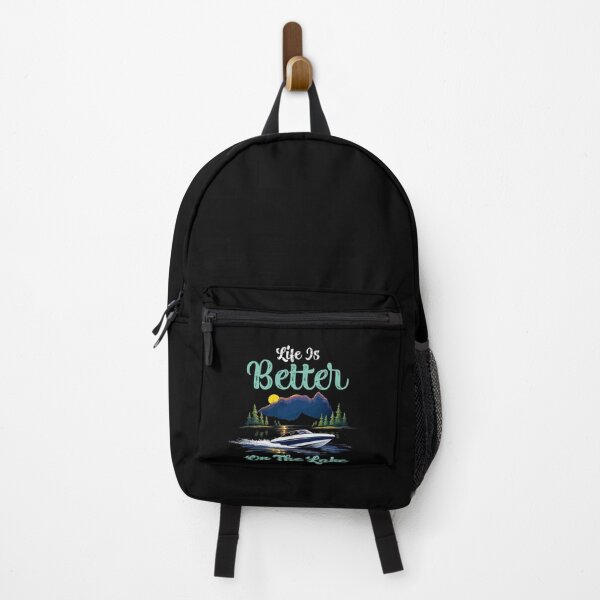 Item preview, Life Is Better At The Lake - Vintage Boat Dad Grandpa Husband Art designed and sold by BendyBeasts.