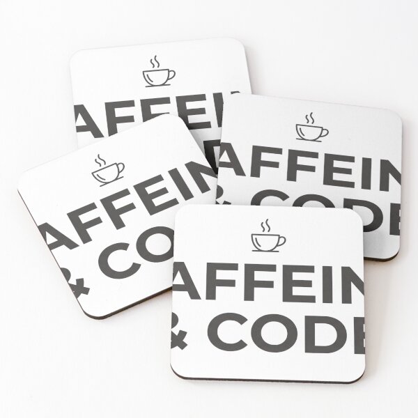 Item preview, Caffeine & Code designed and sold by Pixele.
