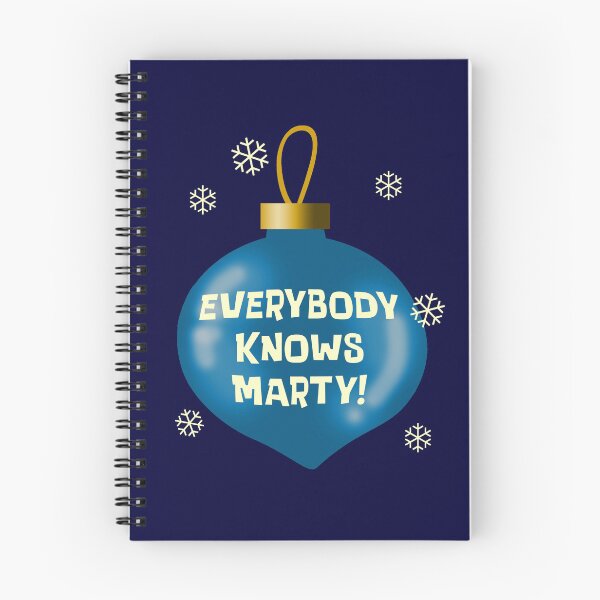 Item preview, Everybody Knows Marty Ornament designed and sold by Normbot2000.