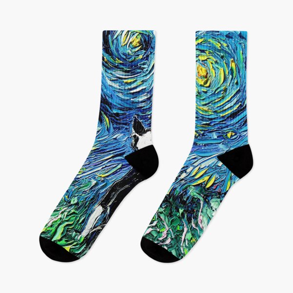 Item preview, Boston Terrier Night  designed and sold by AjaTrier.