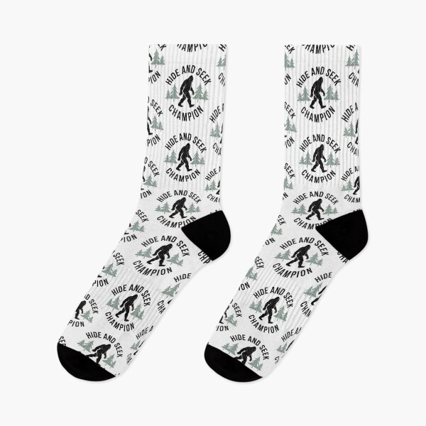 Item preview, Hide & Seek Champion Funny Bigfoot Sasquatch Design designed and sold by ronakris009.