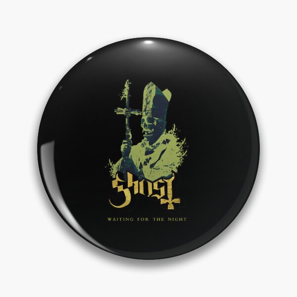 Item preview, Ghostt Band Waiting For The Night Skull designed and sold by NewtonCraig.