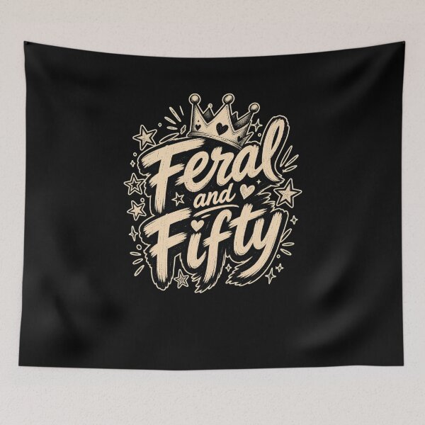Item preview, Feral and Fifty Crown Celebration designed and sold by snowry.