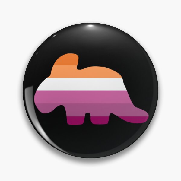 Item preview, lesbian Dino nuggie triceratops  designed and sold by Meowmeow996.