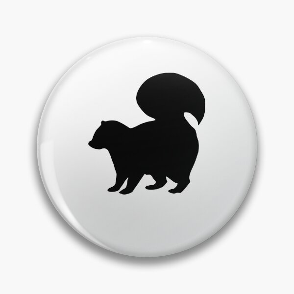 Item preview, Skunk Silhouette – Minimalist Clean Design designed and sold by Soulink-Studio.