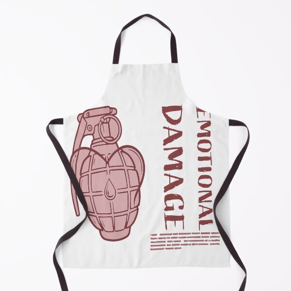 Item preview, "Emotional Damage" Edgy Grenade Graphic - Grunge Streetwear Aesthetic - Sad Alt Art designed and sold by BestChoiceService.