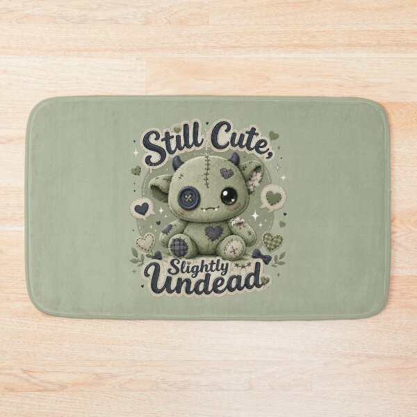 Item preview, Still Cute Slightly Undead Stitched Monster designed and sold by House of Rein.