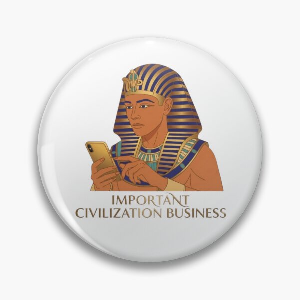 Item preview, pharaoh Scrolling on Smartphone Important Civilization Business designed and sold by Northern Glow Art.