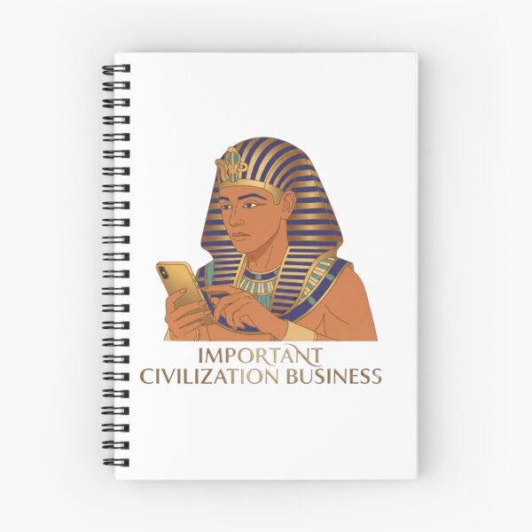 Item preview, pharaoh Scrolling on Smartphone Important Civilization Business designed and sold by Northern Glow Art.