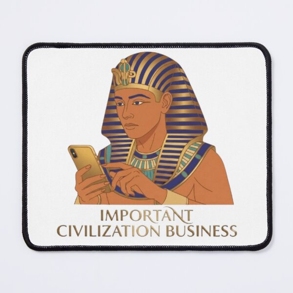 Item preview, pharaoh Scrolling on Smartphone Important Civilization Business designed and sold by Northern Glow Art.