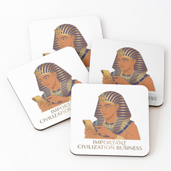 Item preview, pharaoh Scrolling on Smartphone Important Civilization Business designed and sold by Northern Glow Art.