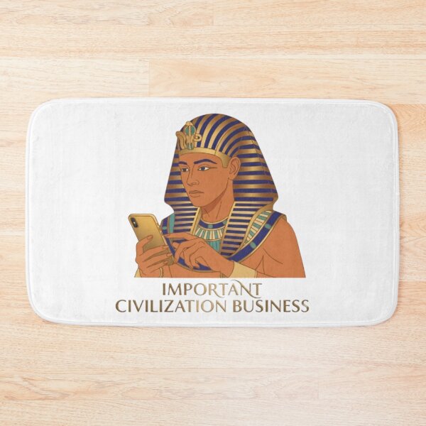 Item preview, pharaoh Scrolling on Smartphone Important Civilization Business designed and sold by Northern Glow Art.