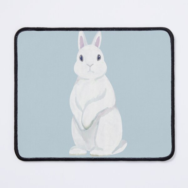 Item preview, Standing Dwarf Hotot Rabbit Watercolor designed and sold by tayaan.
