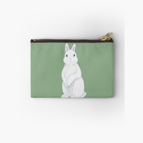 Item preview, Standing Dwarf Hotot Rabbit Watercolor designed and sold by tayaan.