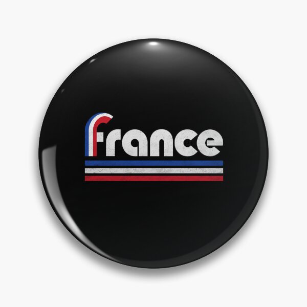 Item preview, France Fan Retro Vintage Flag designed and sold by PerfectMatch.