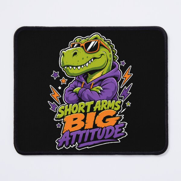 Item preview, Short Arms Big Attitude Funny T-Rex Streetwear Design designed and sold by Tong4130.