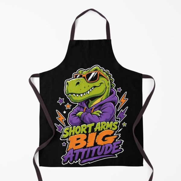 Item preview, Short Arms Big Attitude Funny T-Rex Streetwear Design designed and sold by Tong4130.