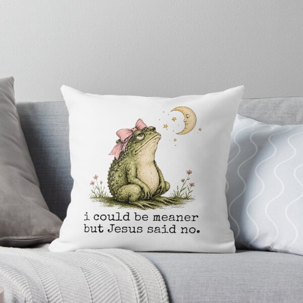 Item preview, I Could Be Meaner But Jesus Said No designed and sold by moonboiuwu.