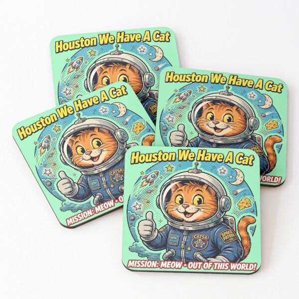Item preview, Houston We Have A Cat designed and sold by HAYA6395.