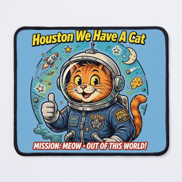 Item preview, Houston We Have A Cat designed and sold by HAYA6395.