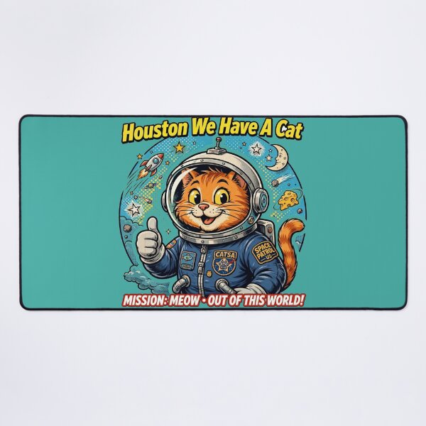 Item preview, Houston We Have A Cat designed and sold by HAYA6395.