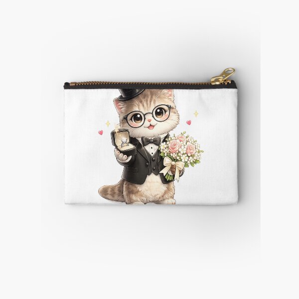 Item preview, Cat Couple Matching Wedding Funny men designed and sold by QuiteOrbit.
