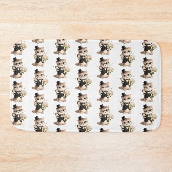 Item preview, Cat Couple Matching Wedding Funny men designed and sold by QuiteOrbit.