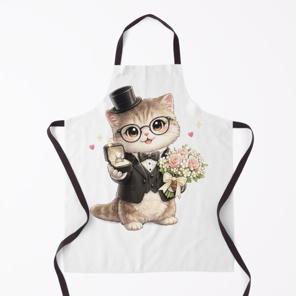 Item preview, Cat Couple Matching Wedding Funny men designed and sold by QuiteOrbit.