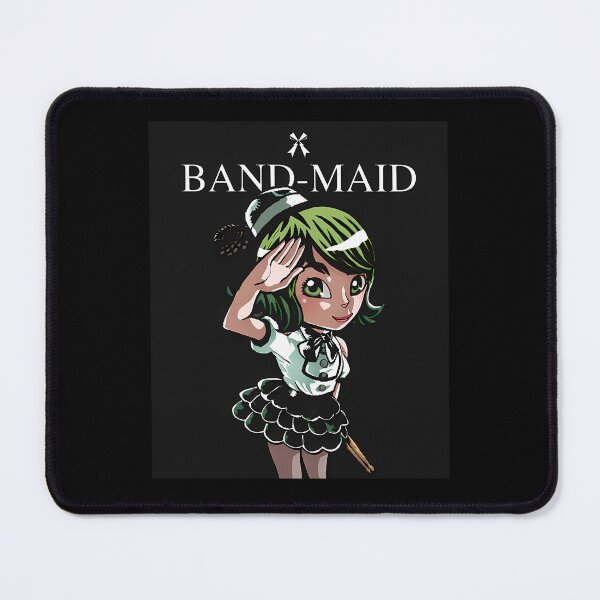 Item preview, Chibi Cartoon of a Female Drummer in a Maid Outfit designed and sold by firstpricecat.