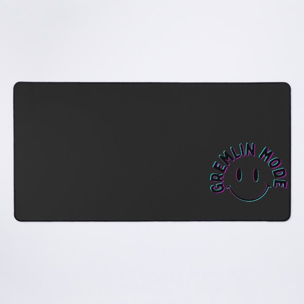 Item preview, neon smiley: gremlin mode designed and sold by Chaotic Illustrations by Nessie.