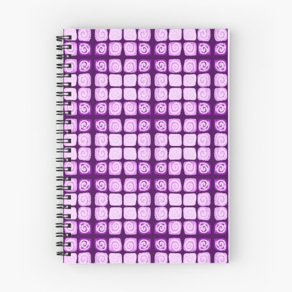 Item preview, Purple Spiral Grid designed and sold by CO10store.