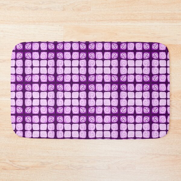 Item preview, Purple Spiral Grid designed and sold by CO10store.