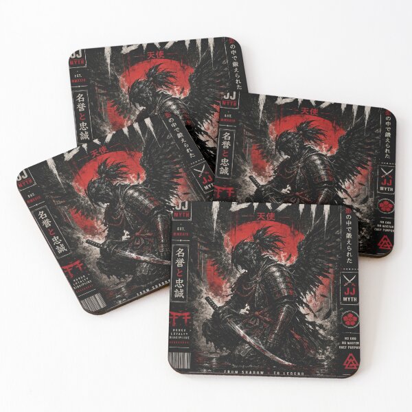Item preview, Tenshi Fallen Angel Reborn in Fire Streetwear Design designed and sold by RandomArtsByJo.