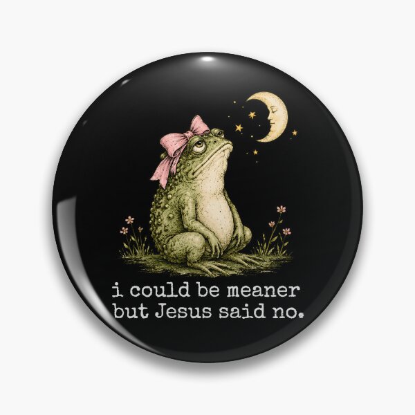 Item preview, I Could Be Meaner But Jesus Said No designed and sold by moonboiuwu.