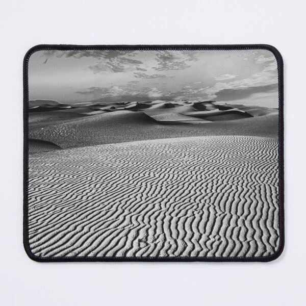 Item preview, Dubai Sand Dunes Black and White #2 designed and sold by jaynerushton.