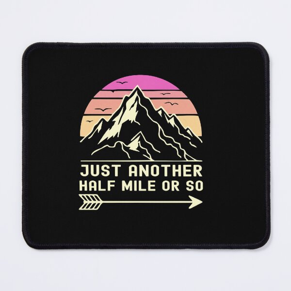 Item preview, Just Another Half Mile Funny Vintage Hiking Design designed and sold by ronakris009.