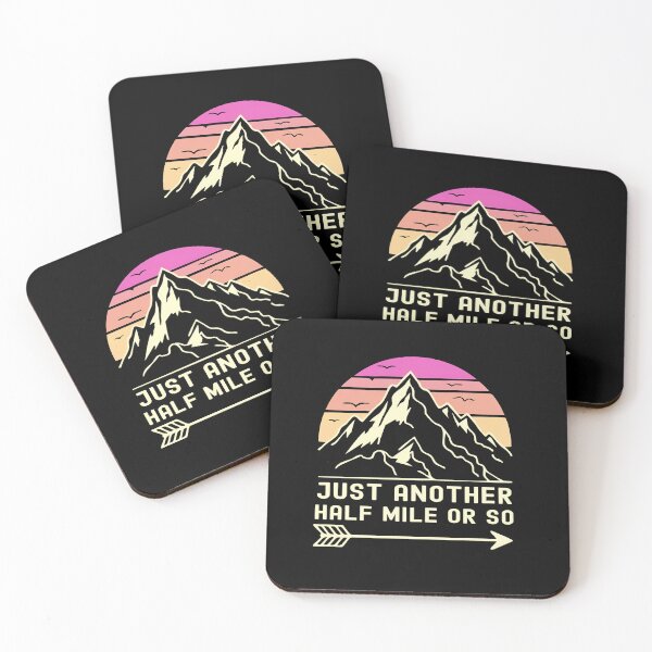 Item preview, Just Another Half Mile Funny Vintage Hiking Design designed and sold by ronakris009.