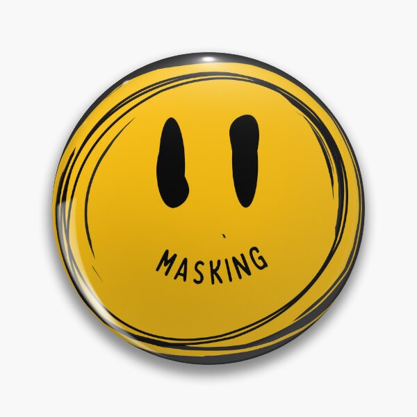 Item preview, smiley masking designed and sold by Chaotic Illustrations by Nessie.