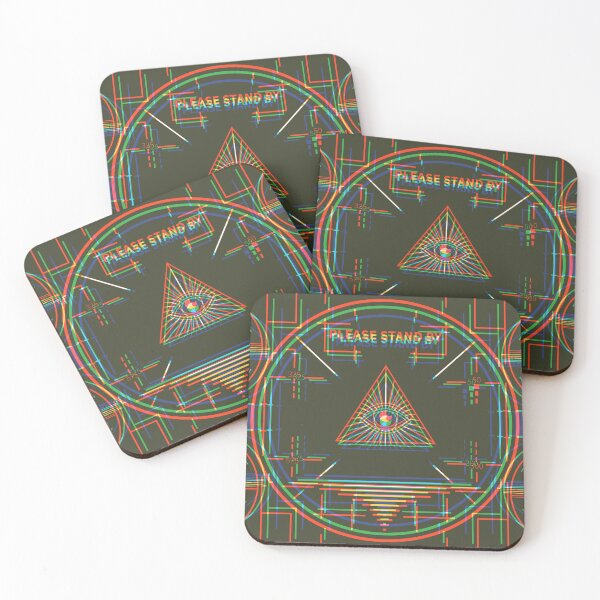 Item preview, Illuminati Stand By soft Glitch - Dark designed and sold by animinimal.