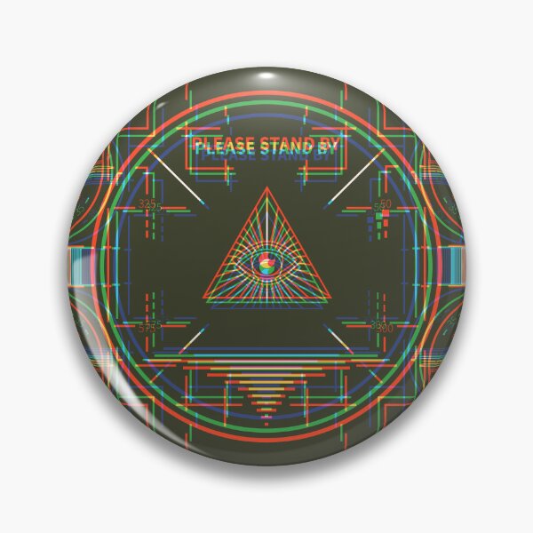 Item preview, Illuminati Stand By soft Glitch - Dark designed and sold by animinimal.