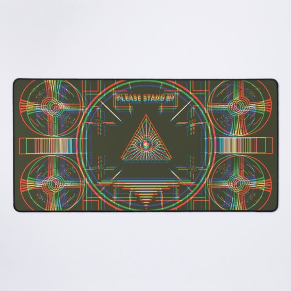Item preview, Illuminati Stand By soft Glitch - Dark designed and sold by animinimal.