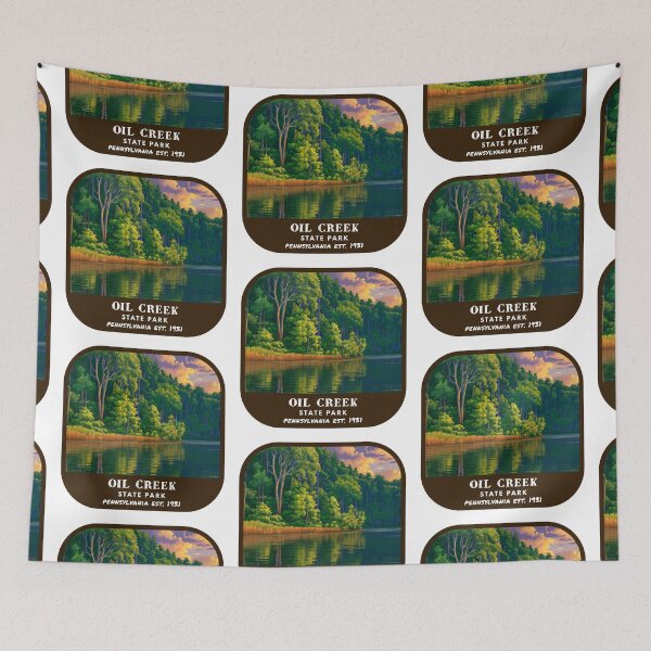 Item preview, Oil Creek State Park (Pennsylvania) designed and sold by RabbitK.