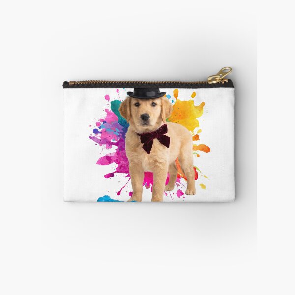Item preview, Golden Retriever puppy with a top hat designed and sold by CHRISMARTE.