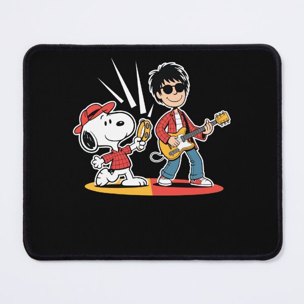 Item preview, Canine Musician Rocking Out with Guitar Player designed and sold by PaulaWo.