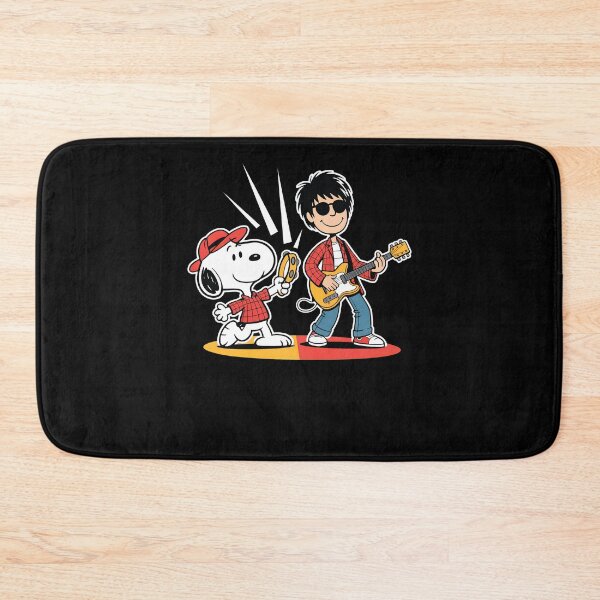 Item preview, Canine Musician Rocking Out with Guitar Player designed and sold by PaulaWo.
