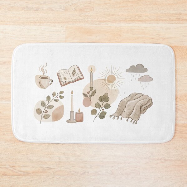 Item preview, Cozy Autumn Watercolor Elements Collection designed and sold by VastOfficial.