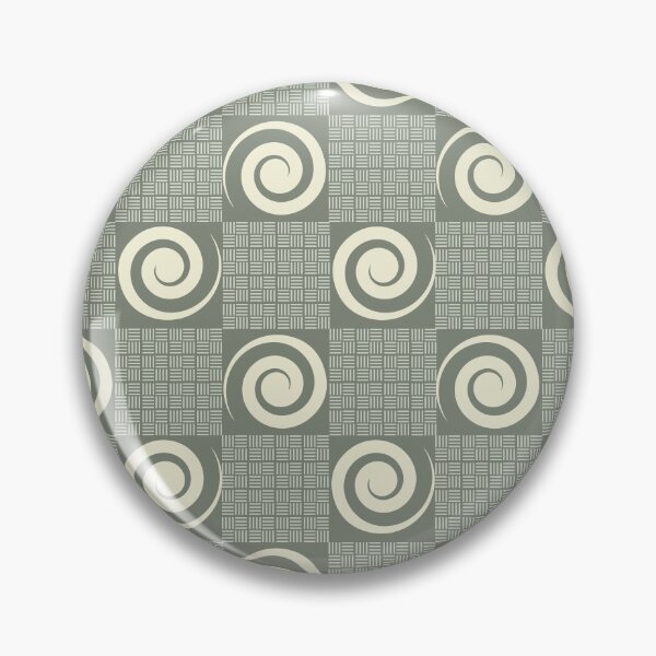 Item preview, Sage Green Spiral Checker Pattern | Minimal Retro Seamless  designed and sold by Dino-Lune.